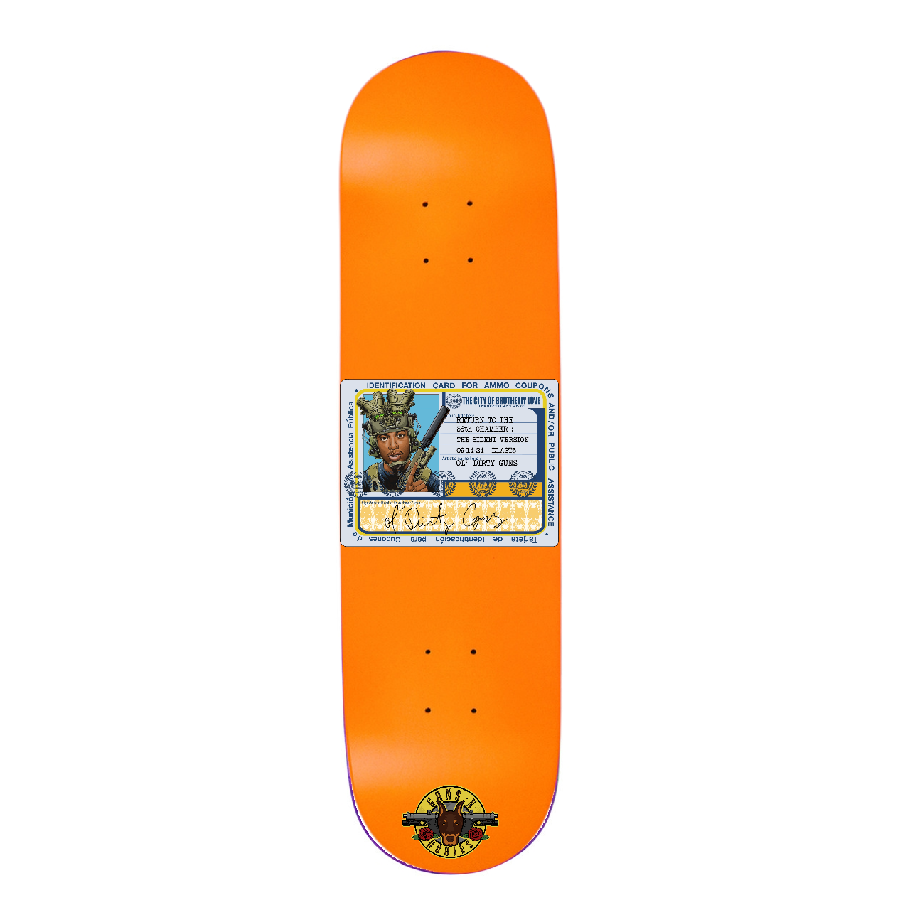 Ol' Dirty Guns Skateboard Deck