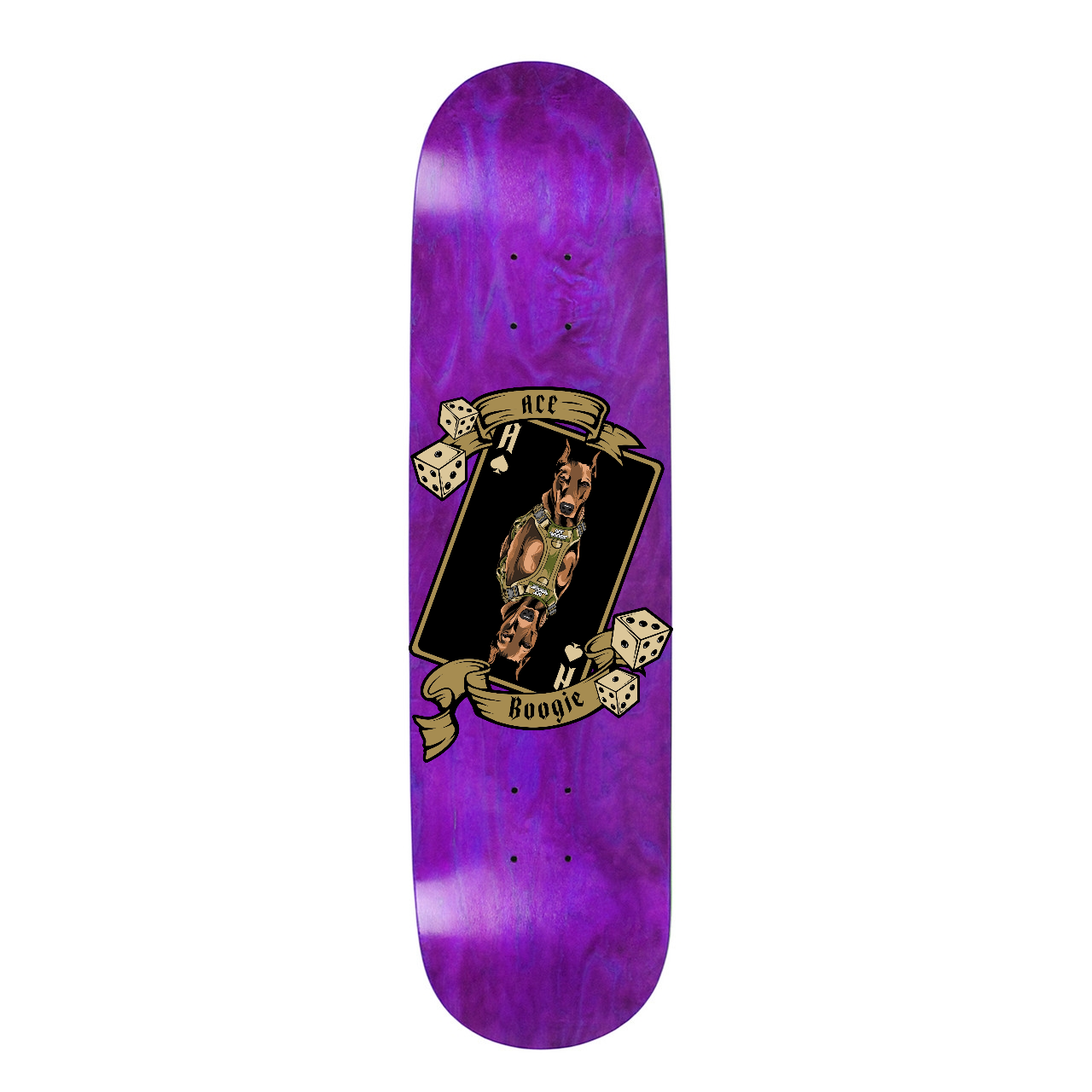 Ace of Spades Skateboard Deck