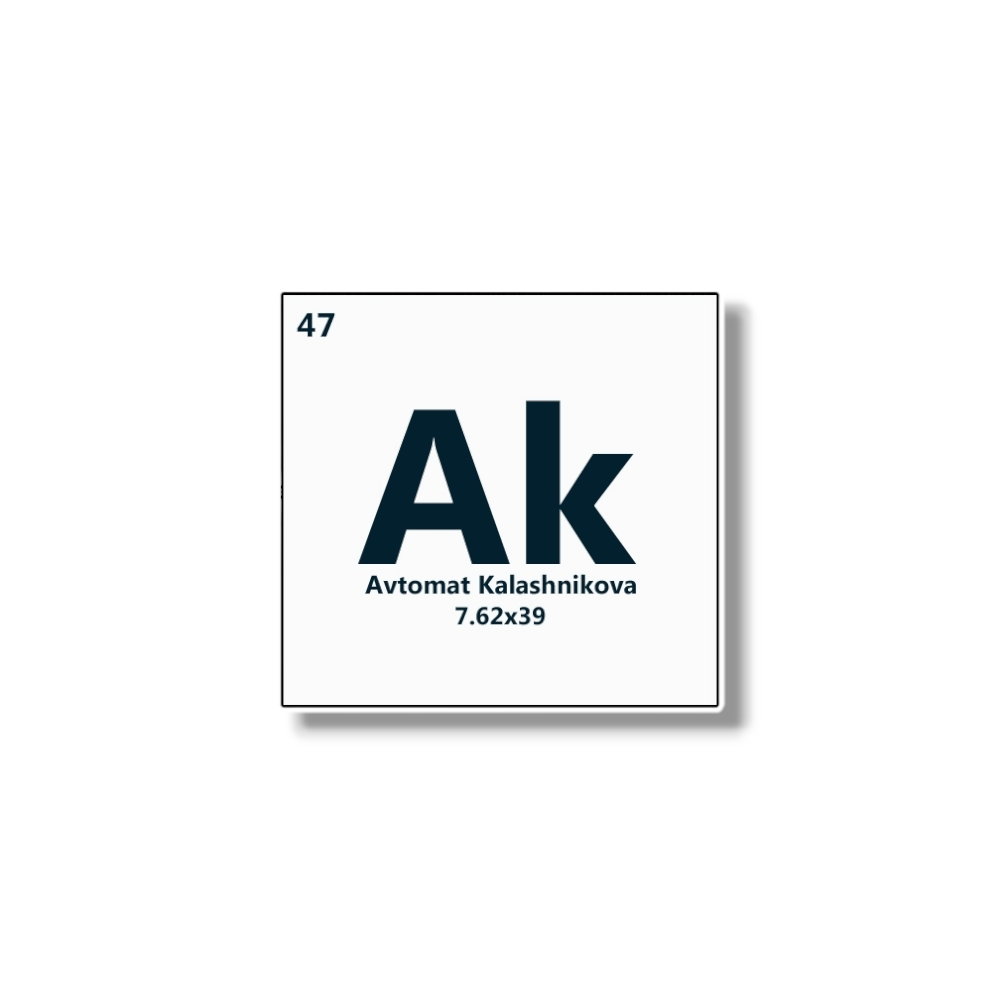 Periodic AK Sticker