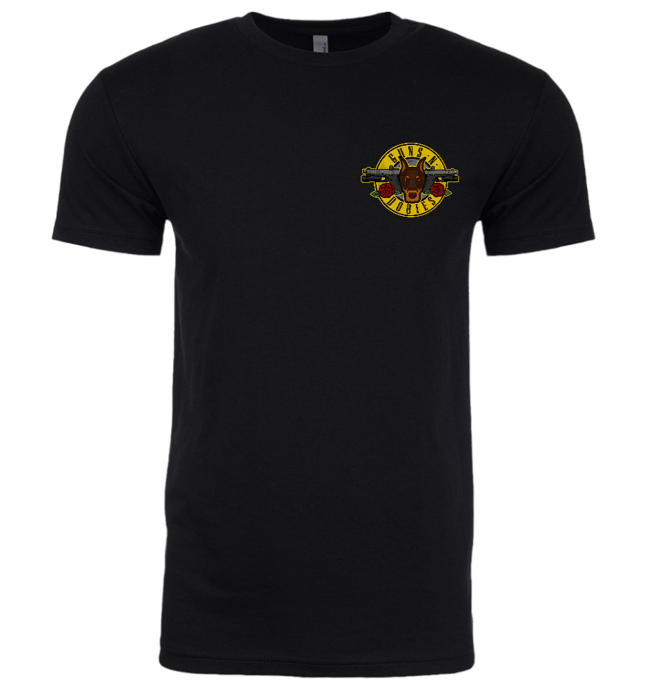 Guns-N-Dobies Small Logo Tee
