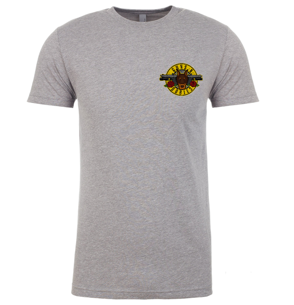 Guns-N-Dobies Small Logo Tee