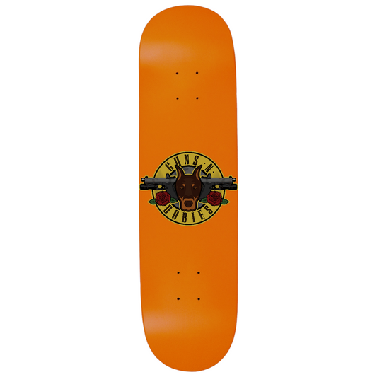 GunsNDobies Logo Skateboard Deck