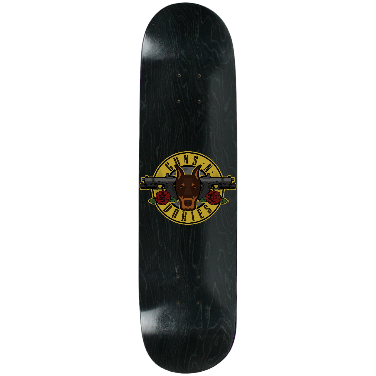 GunsNDobies Logo Skateboard Deck