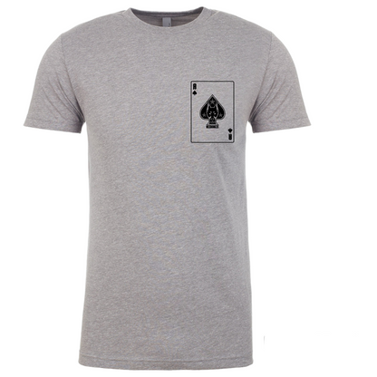 Ace of Spades Line Pocket Tee