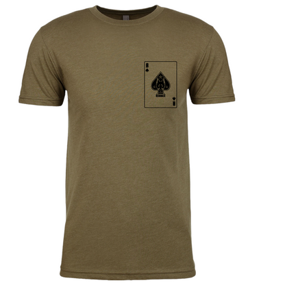 Ace of Spades Line Pocket Tee