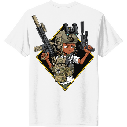 Riley Boondocks Back Design Pocket Text Tee