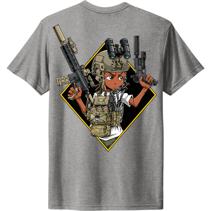 Riley Boondocks Back Design Pocket Text Tee