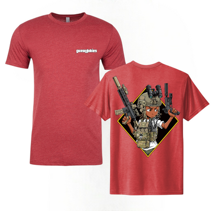 Riley Boondocks Back Design Pocket Text Tee