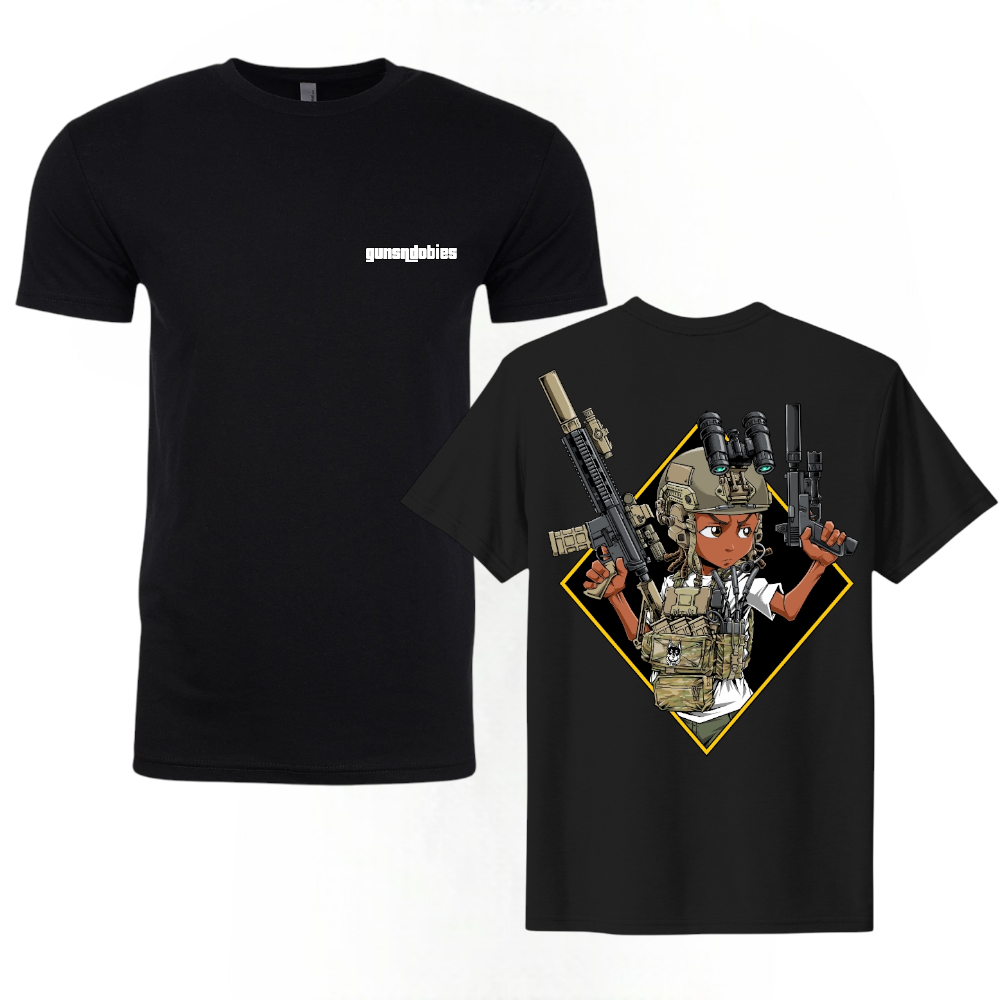 Riley Boondocks Back Design Pocket Text Tee