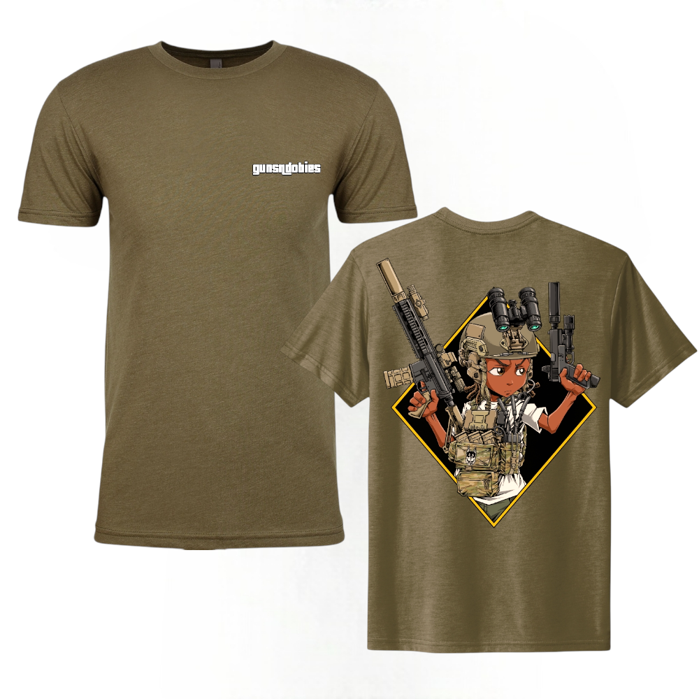 Riley Boondocks Back Design Pocket Text Tee