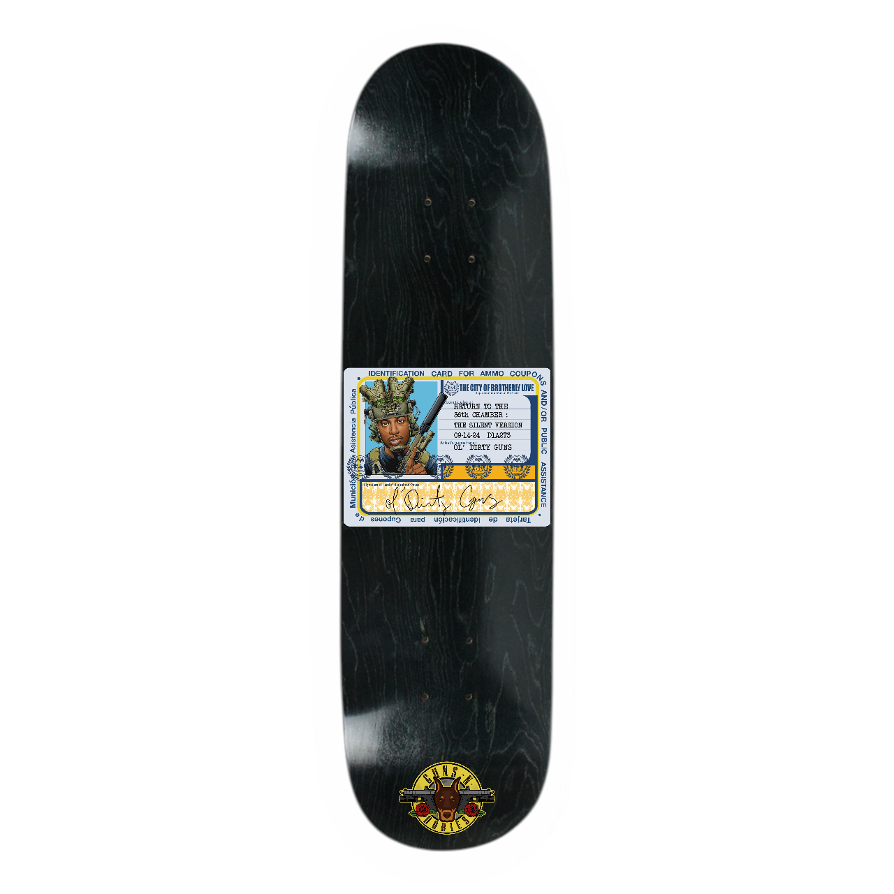 Ol' Dirty Guns Skateboard Deck