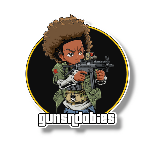 Huey Boondocks Sticker
