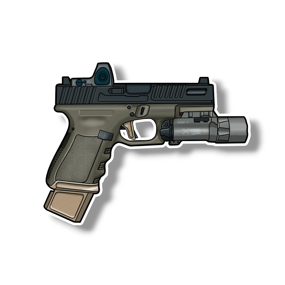 Tactical Glizzy Sticker
