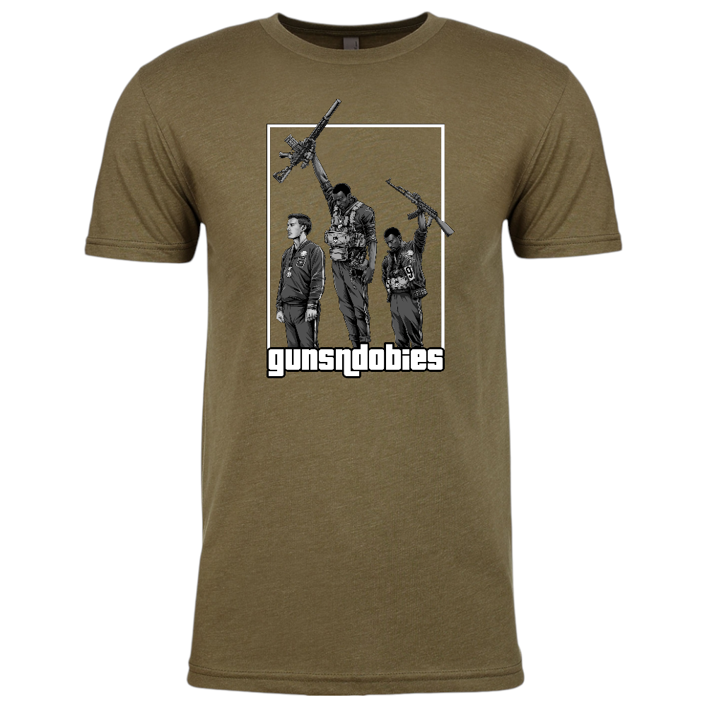 Black Power Blk&Wht Tee