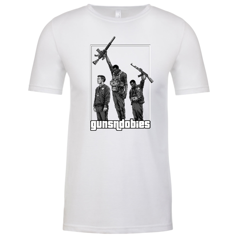 Black Power Blk&Wht Tee
