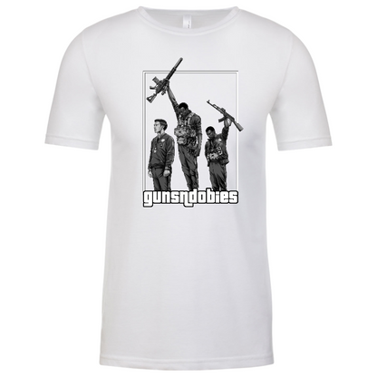 Black Power Blk&Wht Tee