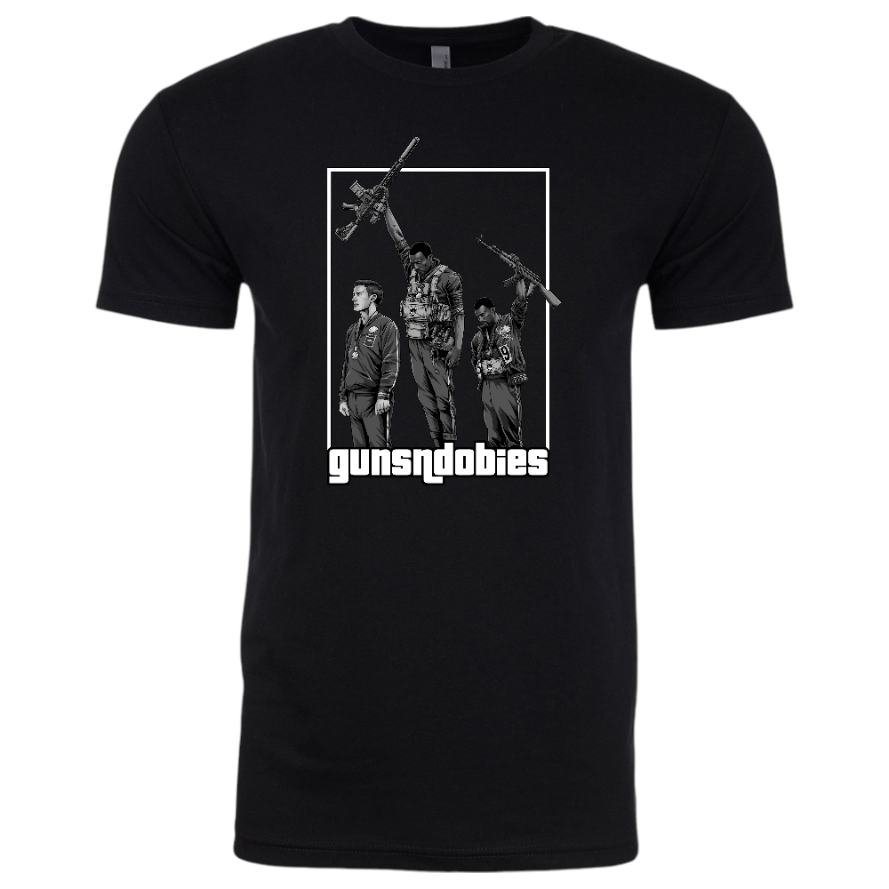 Black Power Blk&Wht Tee