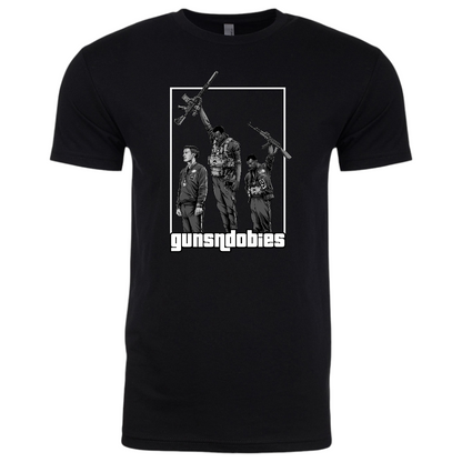 Black Power Blk&Wht Tee