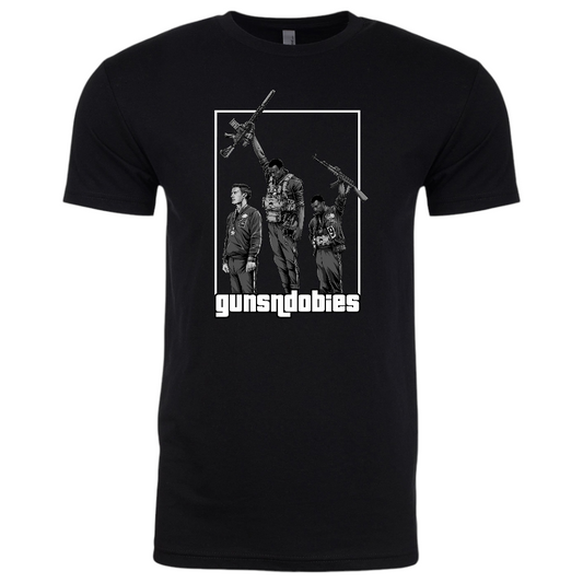 Black Power Blk&Wht Tee